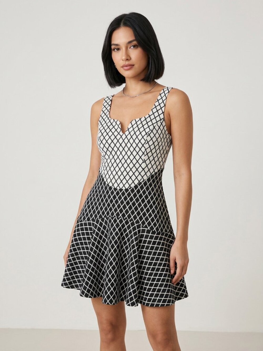 Stylestalker checkered dress